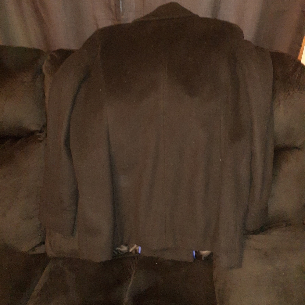 FIRM🖤ST. JOHN'S BAY PEA COAT SZ. LARGE🖤 - Picture 5 of 8